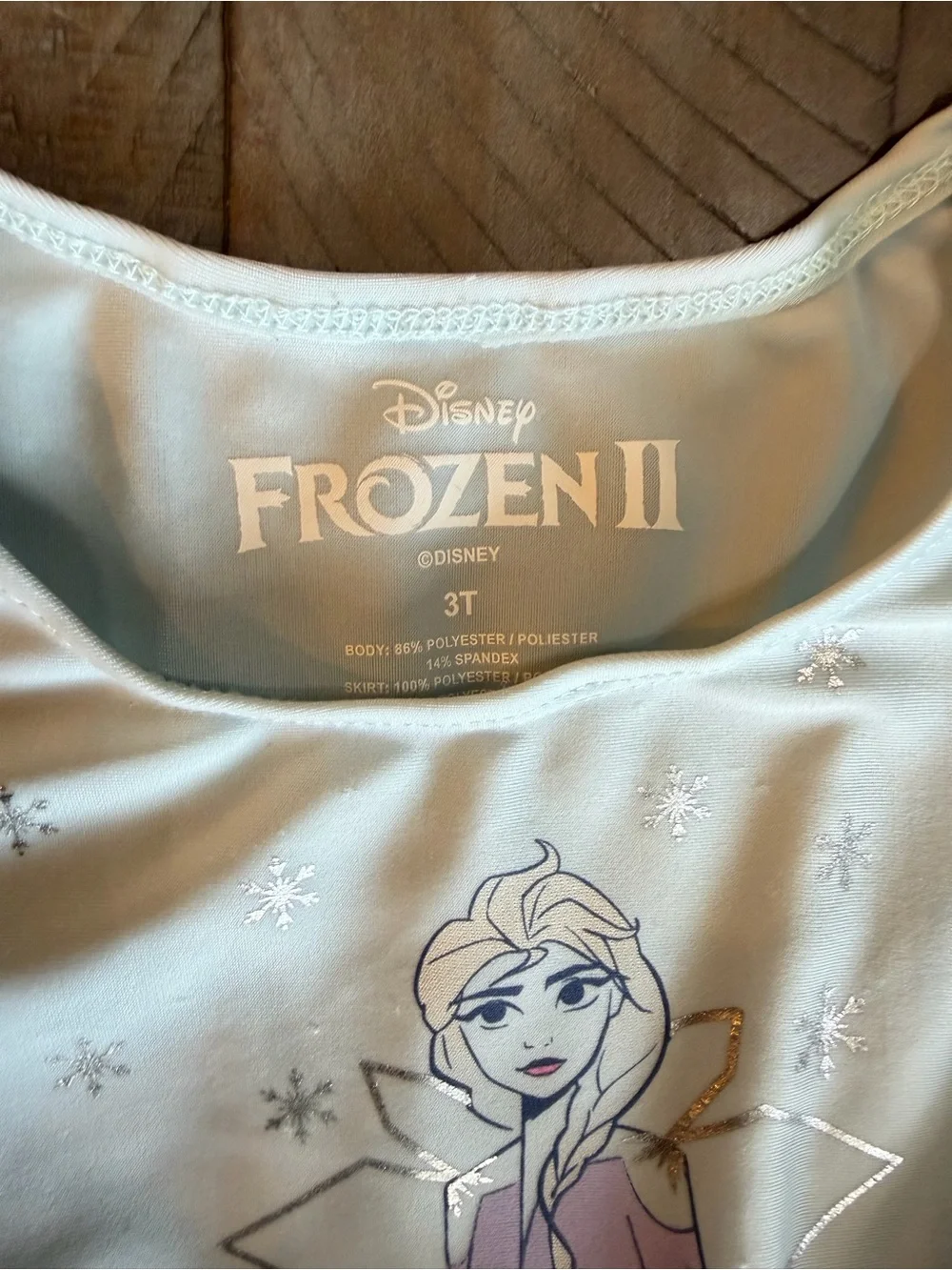 Disney Elsa Light Blue and Lavender Tulle Dress